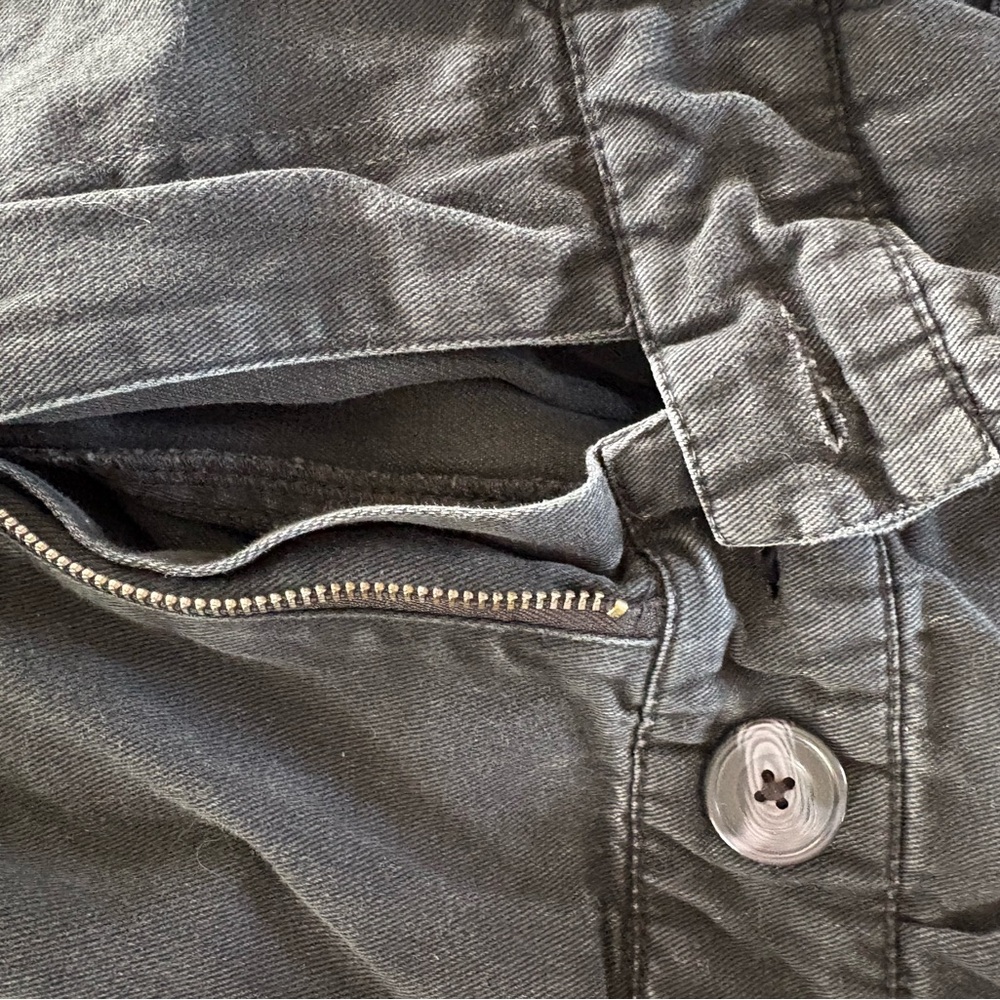 River Island Black Denim Jumpsuit - Picture 7 of 8